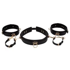BDSM Thigh Attachment Strap Bondage 7-Piece Set