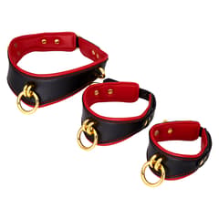 BDSM Cross Locking Whip 7 Piece Set