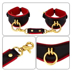 BDSM Cross Locking Whip 7 Piece Set