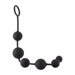 Anal Beads - Plug Pull Beads With Safety Pull Ring