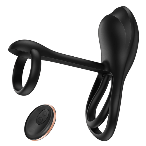 3-in-1 Cock Ring - Couple Remote Control Vibrating Cock Ring