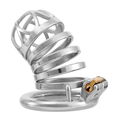 Bad Boy - Skeletonized Sperm Ring with Triple Size Rings