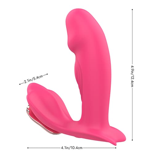 Butterfly - Long Distance App Controlled Hands-free Wearable Panty G-spot Vibrator