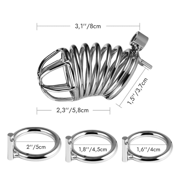 Cock Cage Male Chastity Device