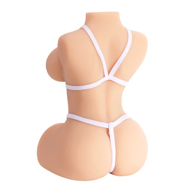 Slim Sex Doll Torso: Soft, plump breasts with curvy, beautifully realistic sex toys