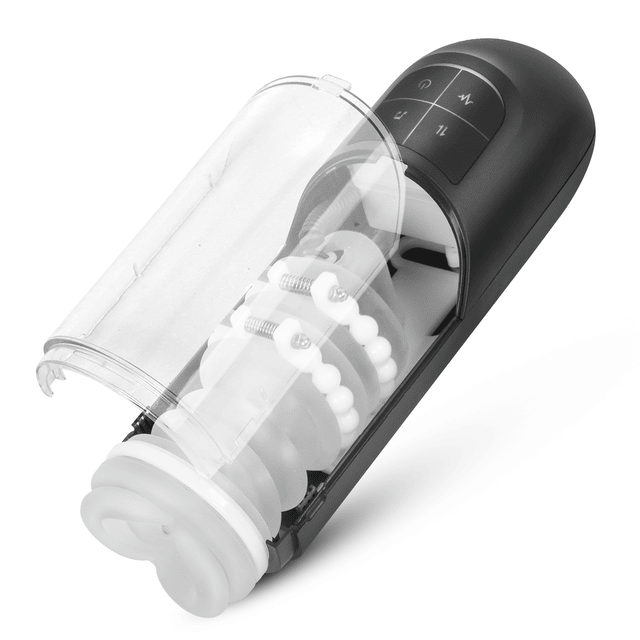 Electric Stretch-10 Stretch+7 Vibrating Waterproof Masturbator