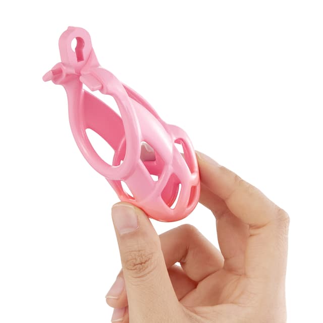 3D Design - Chastity belt disposable lock with four rings