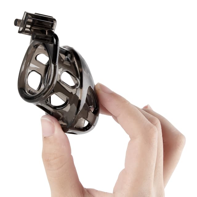 Chastity Breathable Cage with Open Movable Ring Design