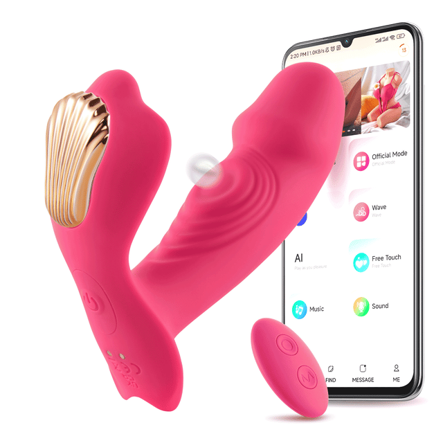 APP-Butterfly Wearable G-spot Vibrator with Remote Control