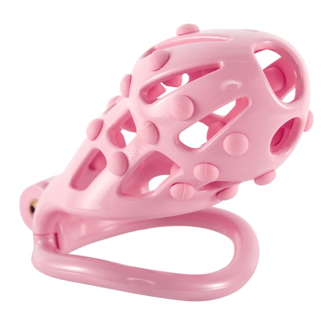 Pink Nails - 3D Design 5th Generation with Four Rings and Disposable Lock