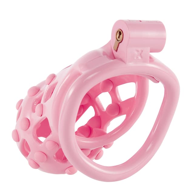 Pink Nails - 3D Design 5th Generation with Four Rings and Disposable Lock