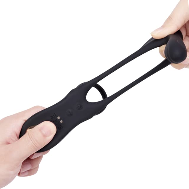 Utimi Vibrating 4-in-1 Penis Ring and Massager - 10 Modes