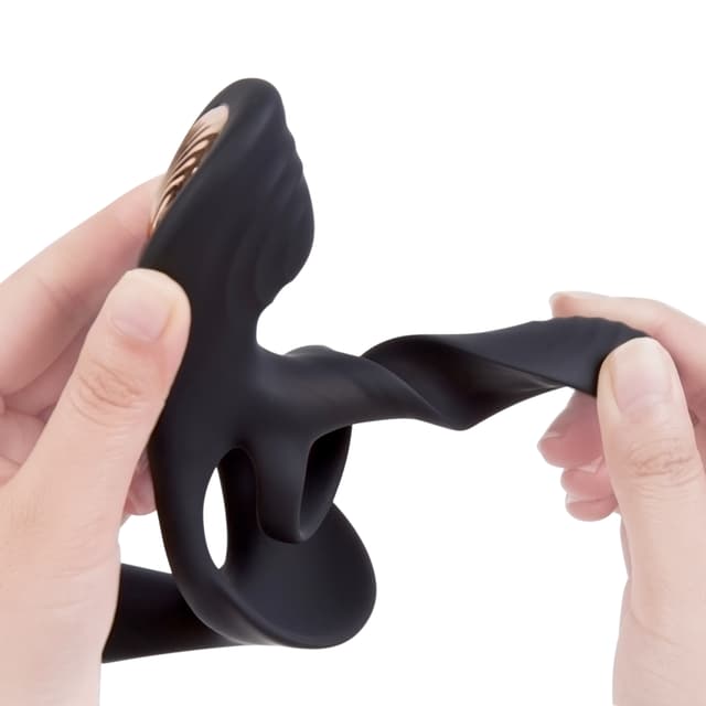 Utimi Vibrating 4-in-1 Penis Ring and Massager - 10 Modes