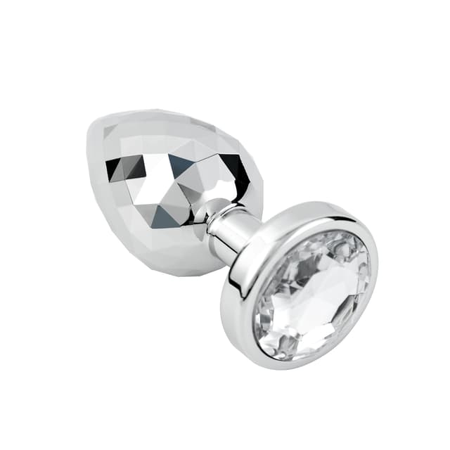 Preorder - Rhombus Rear Anal Plugs Silver 3-Pack Set