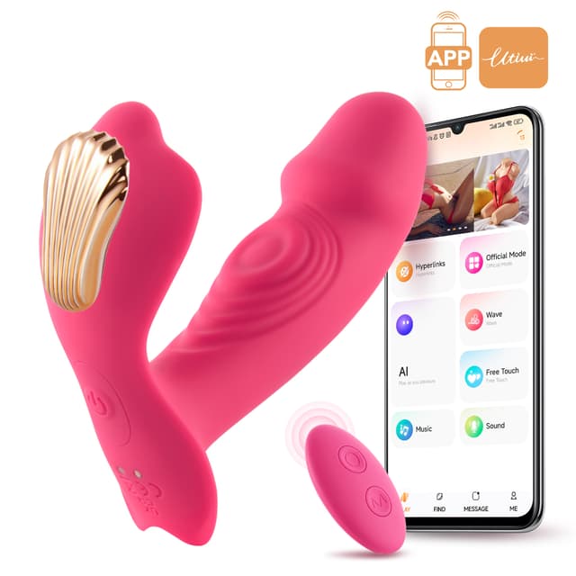 APP-Butterfly Wearable G-spot Vibrator with Remote Control